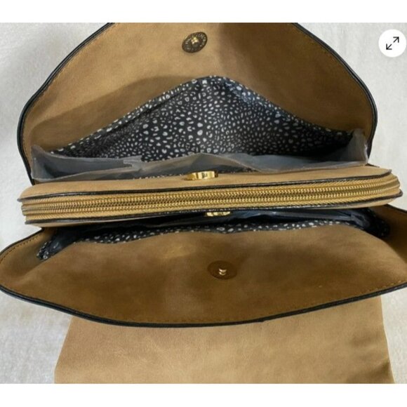 VR NYC Triple Compartment Backpack - Brown - Picture 4 of 4